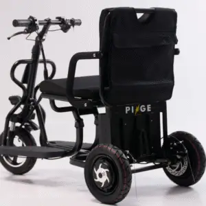 Pinge Tricycle electric scooter control panel battery display user-friendly interface seniors